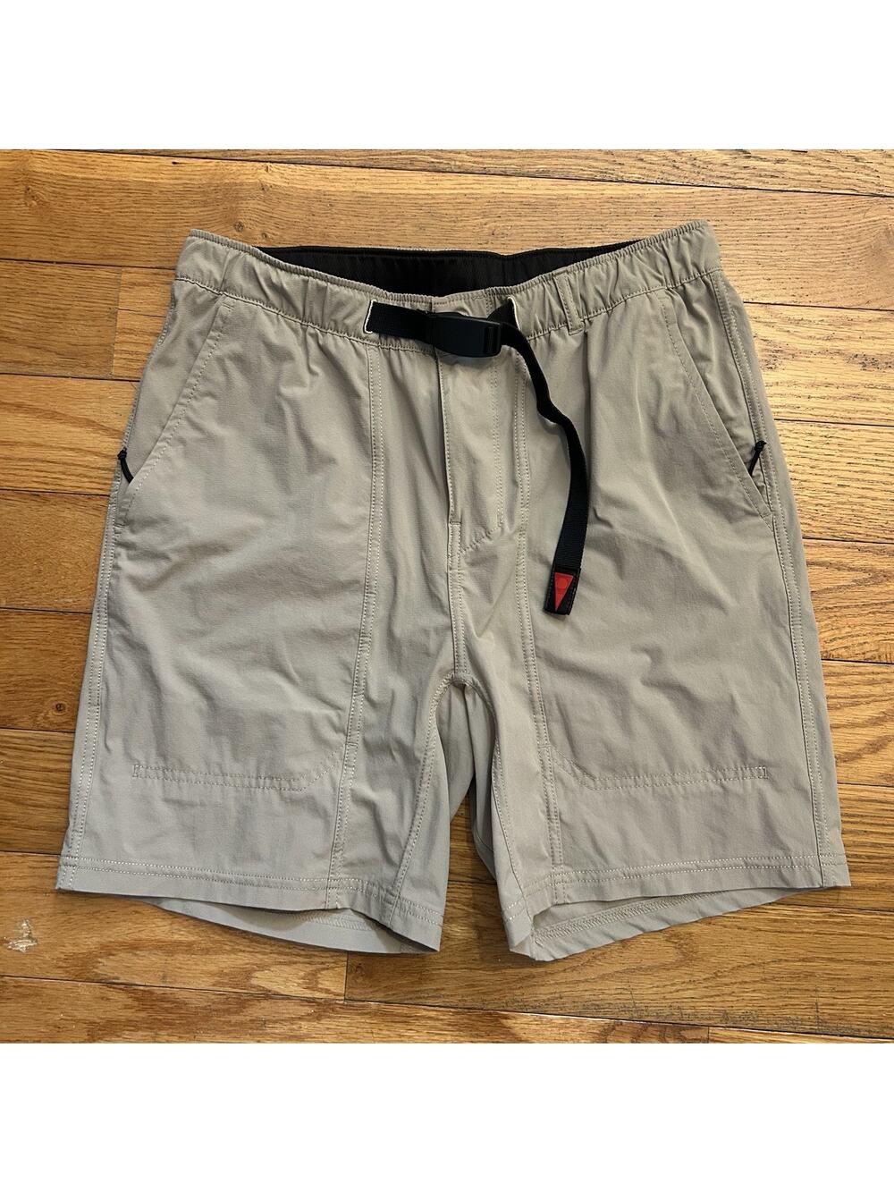 Florence Belted Fatigue Ripstop Athletic Performance Shorts 7” Small